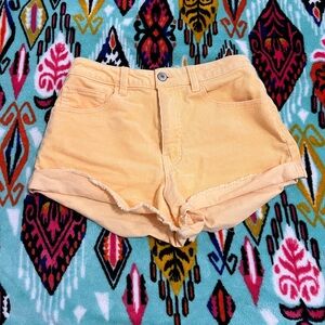 Orange forever 21 shorts